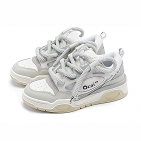 Ocai RETRO Big Bread Shoes Vintage Dad Thick soled Couple Small White Shoes China-Chic Brand Skateboarding Shoes for Men and Women Ocai RETRO Big Bread Shoes Vintage Dad Thick soled Couple Small White Shoes China-Chic Brand Skateboarding Shoes for Men and Women